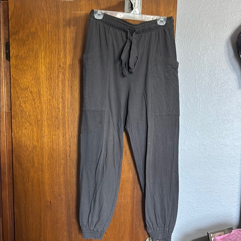 Black Jogger Pants
XS 
Small can fit